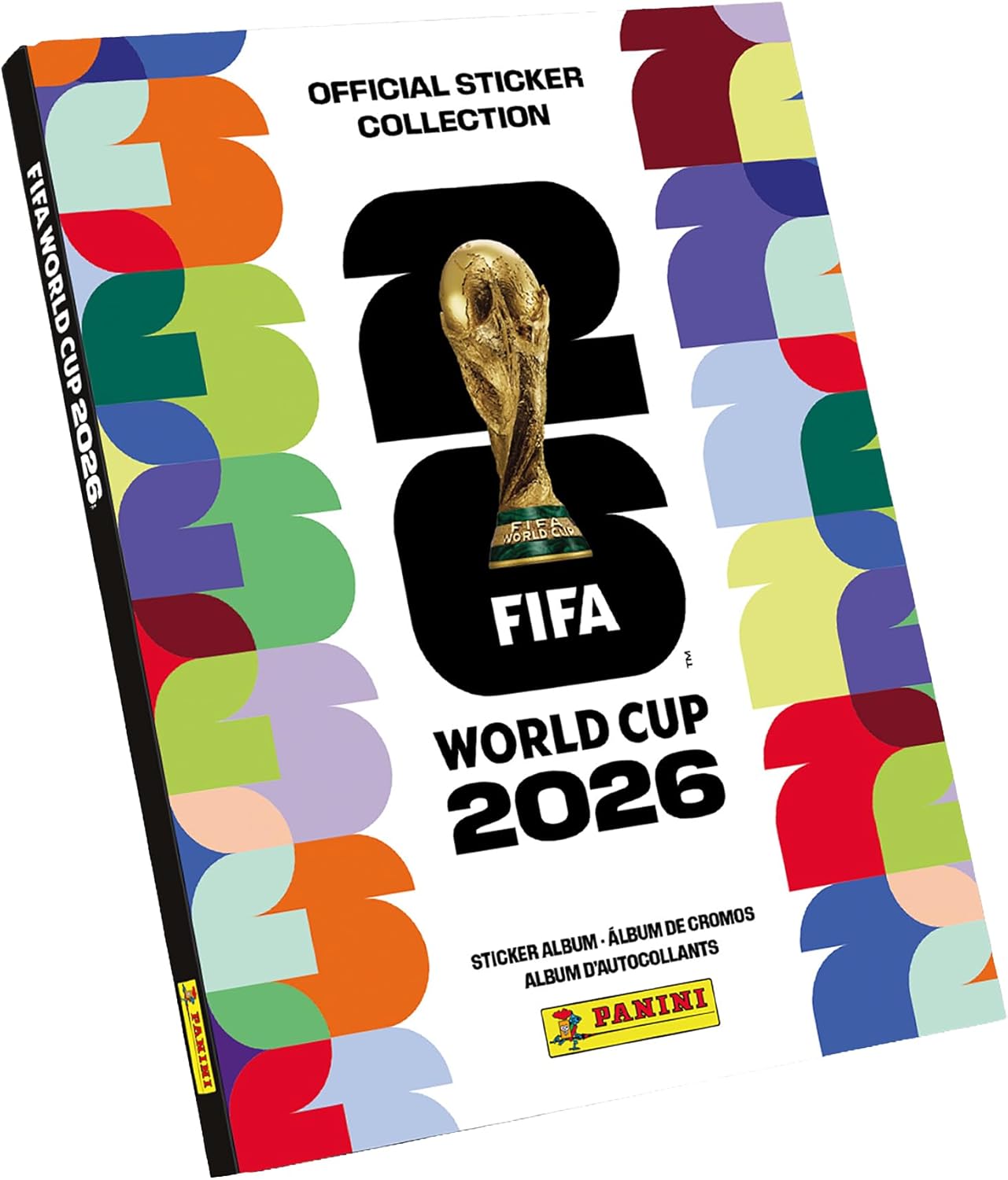 Panini FIFA World Cup 2026 Sticker Collection – Exclusive Hardcover Album + Collector's Tin with 50 Sticker Packs | Official Limited Edition Soccer Gift