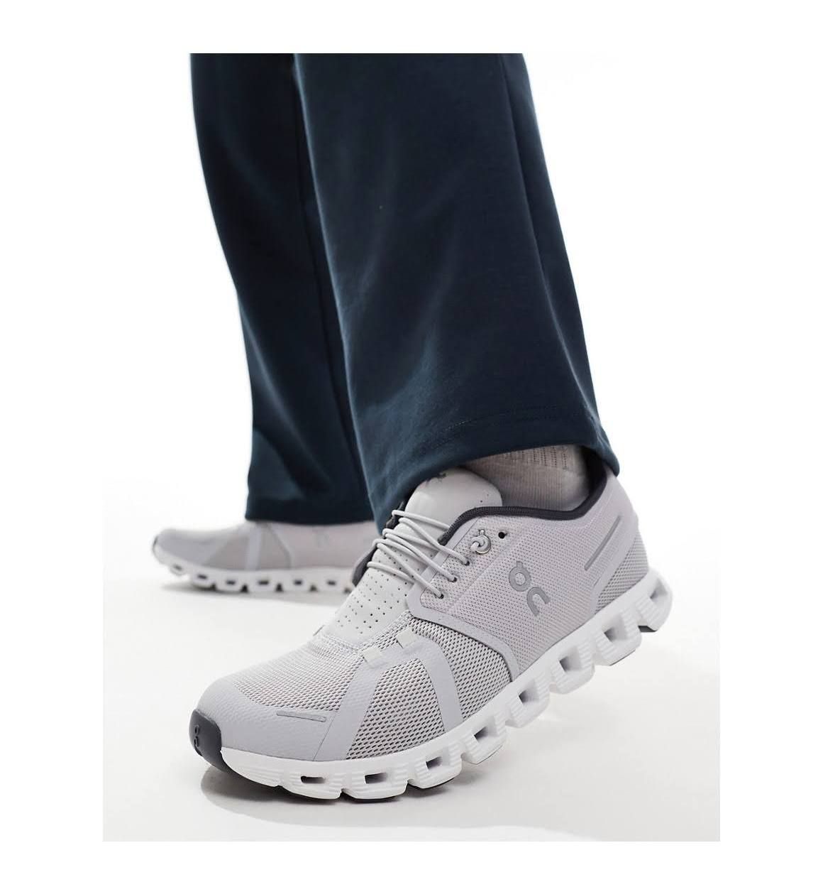 On Cloud 5 Glacier Gray Shoes